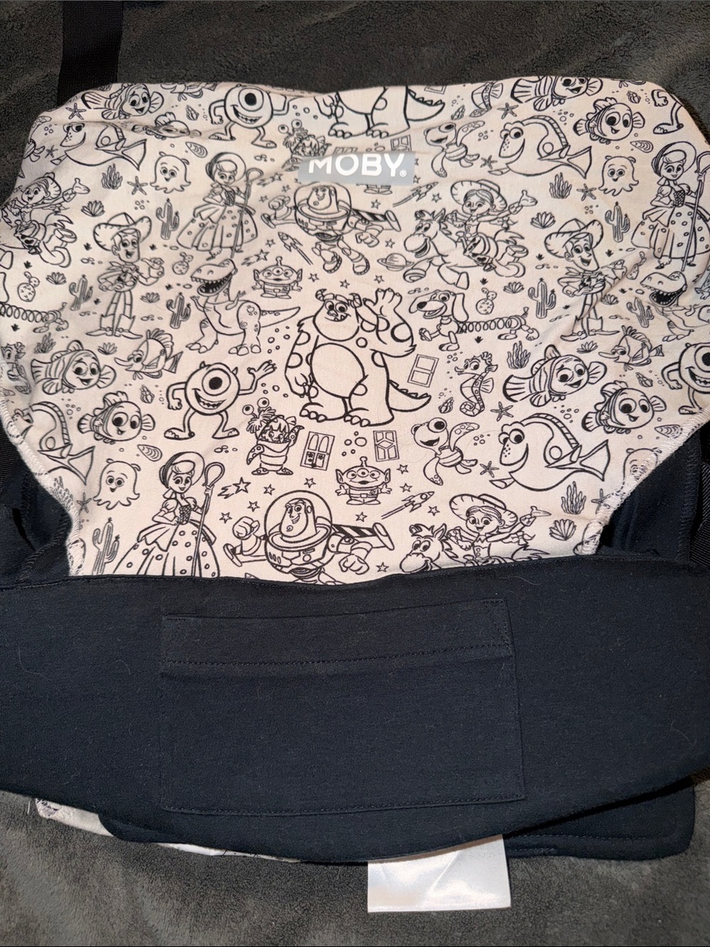 Moby Easy Wrap Carrier - Disney Pixar Infinite Adventures Print